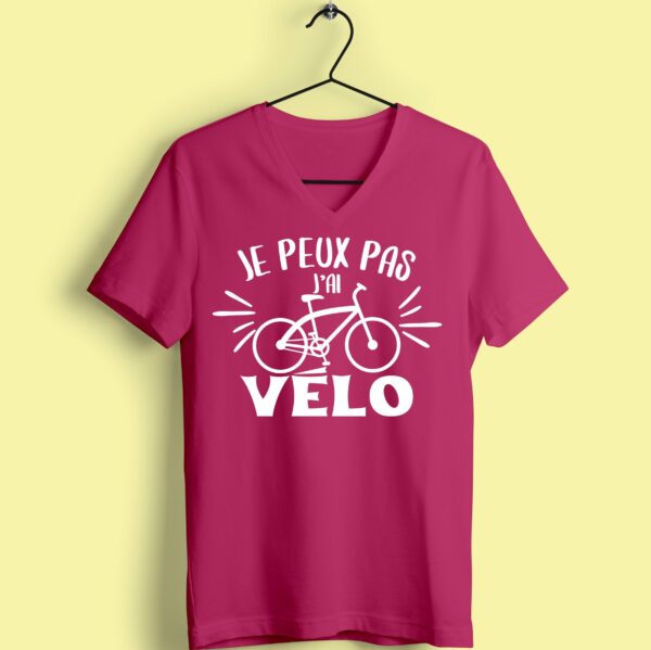 T-shirt "je Peux Pas J'ai Vélo"