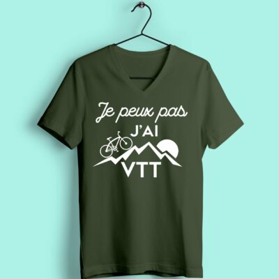 T-shirt "je Peux Pas J'ai Vtt"