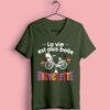 T-shirt "la Vie Est Plus Belle A Bicyclette" – Image 5