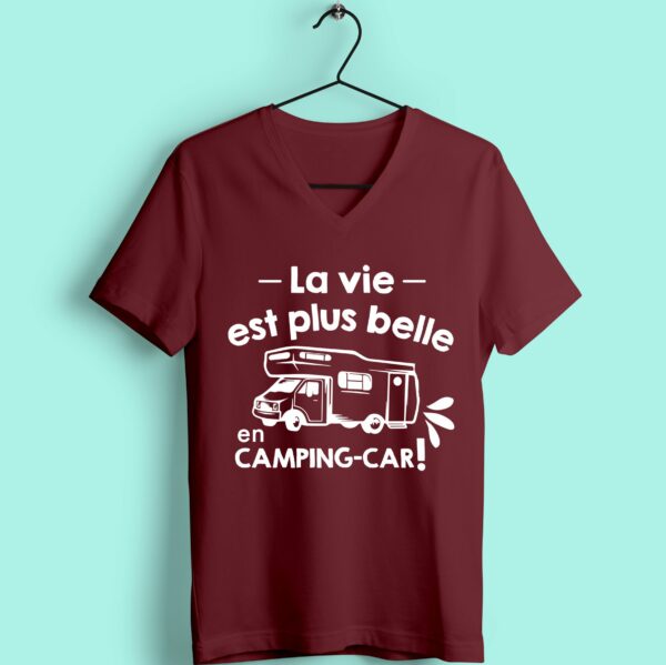 T-shirt "la Vie Est Plus Belle En Camping Car" – Image 4