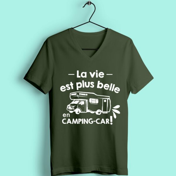T-shirt "la Vie Est Plus Belle En Camping Car" – Image 5