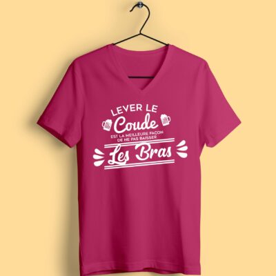 T-shirt "lever Le Coude"