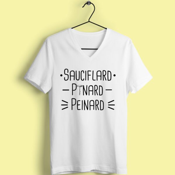 T-shirt "sauciflard Pinard Peinard" – Image 2