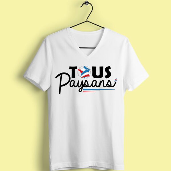 T-shirt "tous Paysans" – Image 2