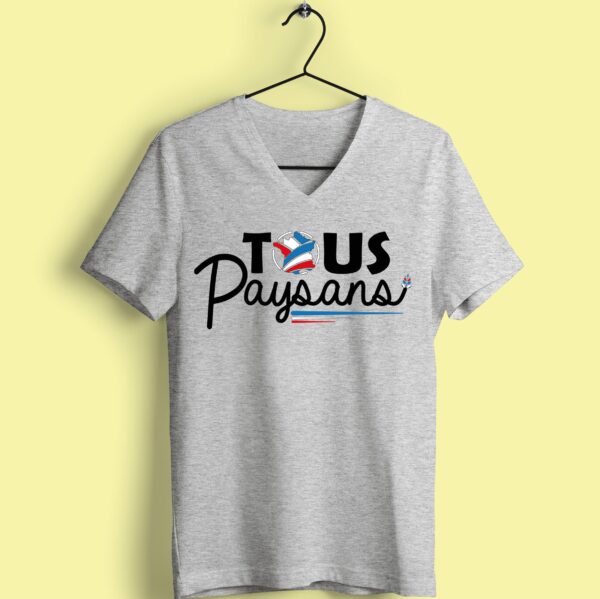T-shirt "tous Paysans" – Image 3