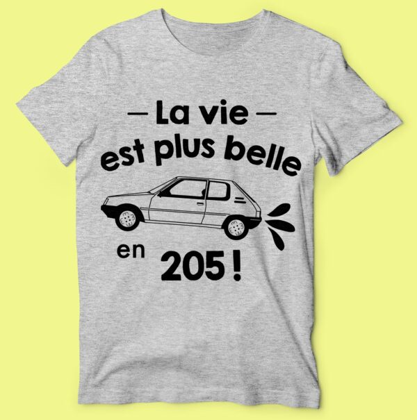 T-shirt "la Vie Est Plus Belle En 205" – Image 4