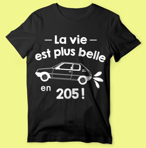 T-shirt "la Vie Est Plus Belle En 205" – Image 6