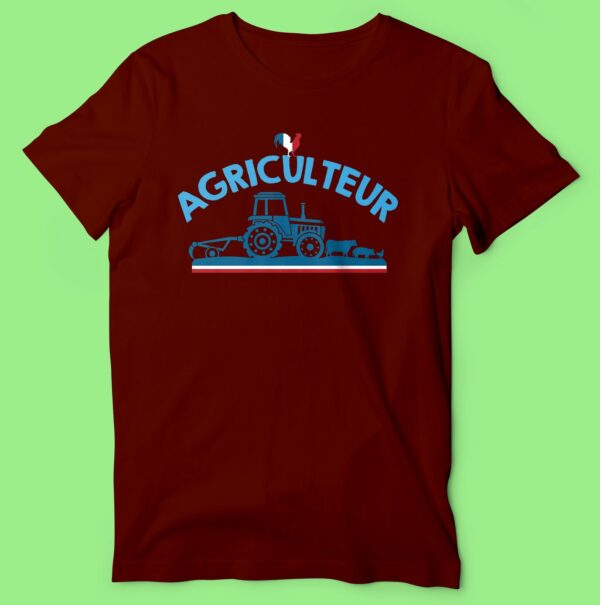 T-shirt "agriculteur " – Image 3