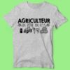 T-shirt "agriculteur De Père En Fils " – Image 3