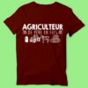 T-shirt "agriculteur De Père En Fils "