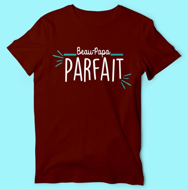 T-shirt  "beau Papa Parfait" – Image 3