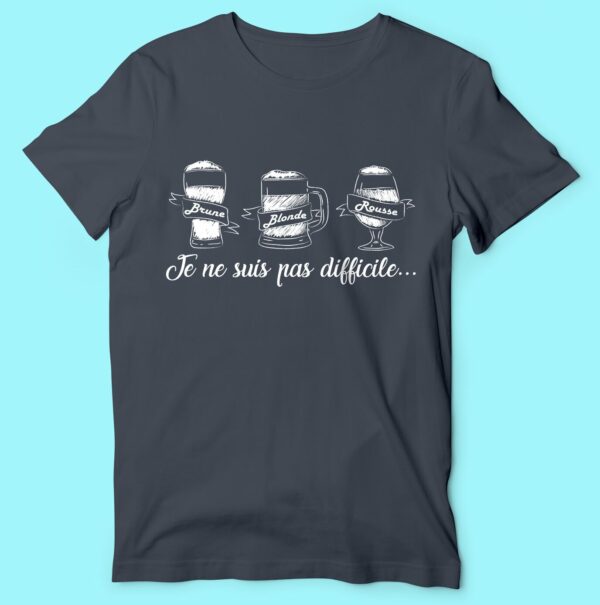 T-shirt "blonde Brune Rousse" – Image 5
