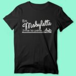 T-shirt Homme "En Mobylette J'me La Pète" 12 t shirt homme en mobylette je me la pete noir