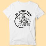 T-shirt Homme "Je Peux Pas J'ai Jujitsu" 13 t shirt homme je peux pas jai jujitsu blanc