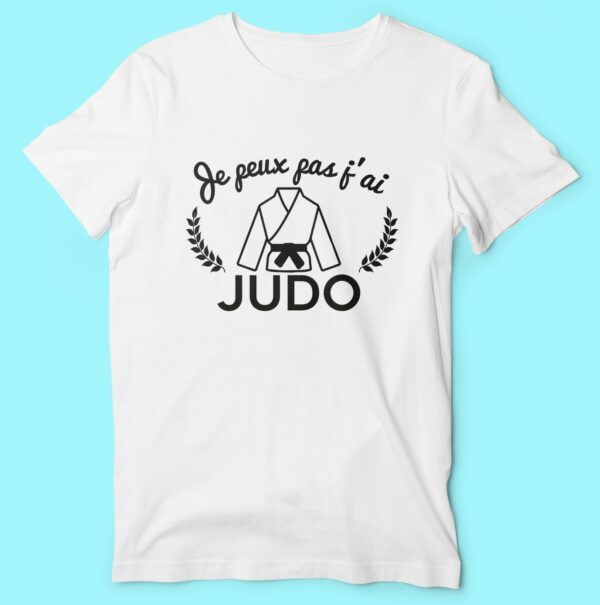 T-shirt Homme "je Peux Pas J'ai Judo" – Image 2