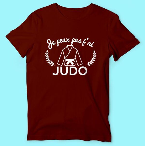 T-shirt Homme "je Peux Pas J'ai Judo" – Image 5