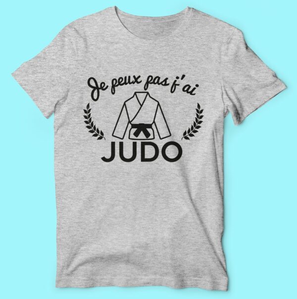T-shirt Homme "Je Peux Pas J'ai Judo" – Image 5
