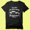 T-shirt "la Vie Est Plus Belle En Alpine" – Image 6