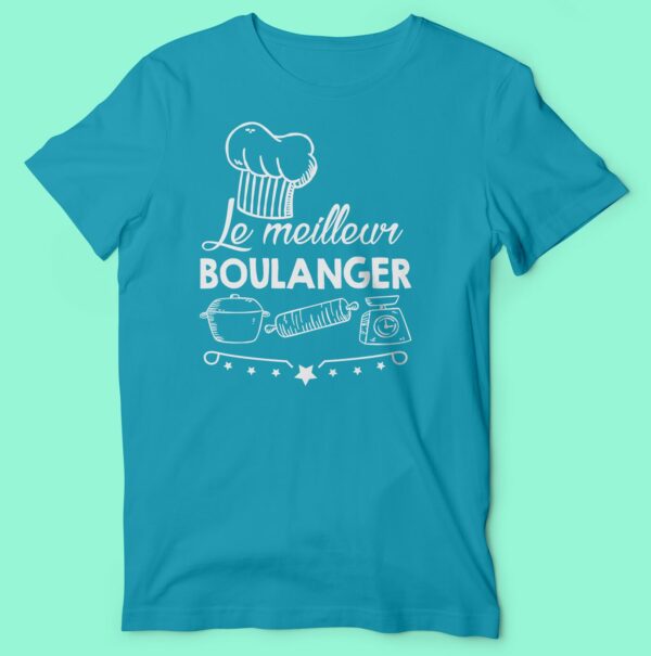 T-shirt  "le Meilleur Boulanger" – Image 2