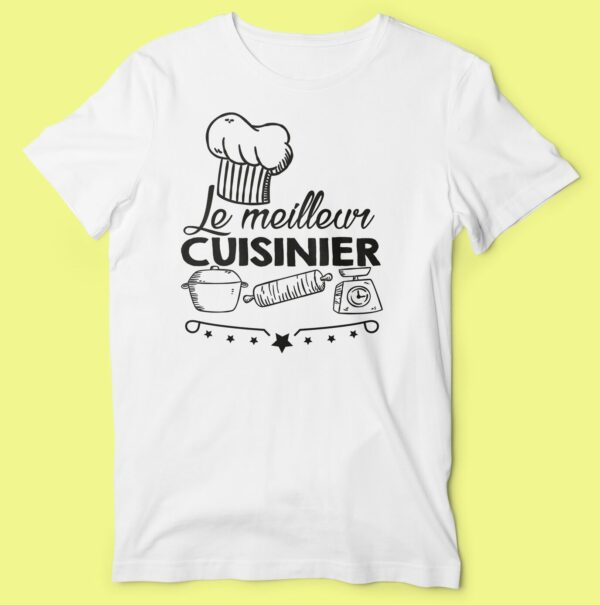 T-shirt  "le Meilleur Cuisinier" – Image 3
