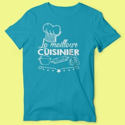 T-shirt Homme "Le Meilleur Cuisinier"