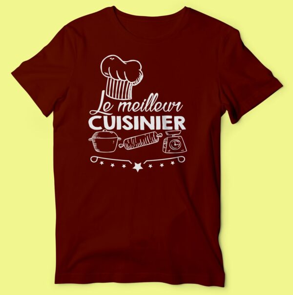 T-shirt  "le Meilleur Cuisinier" – Image 2
