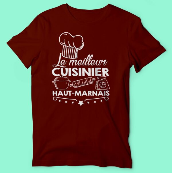 T-shirt  "le Meilleur Cuisinier Haut-marnais" – Image 2