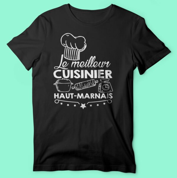 T-shirt  "le Meilleur Cuisinier Haut-marnais"