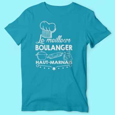 T-shirt "le Meilleur Boulanger Haut-marnais"