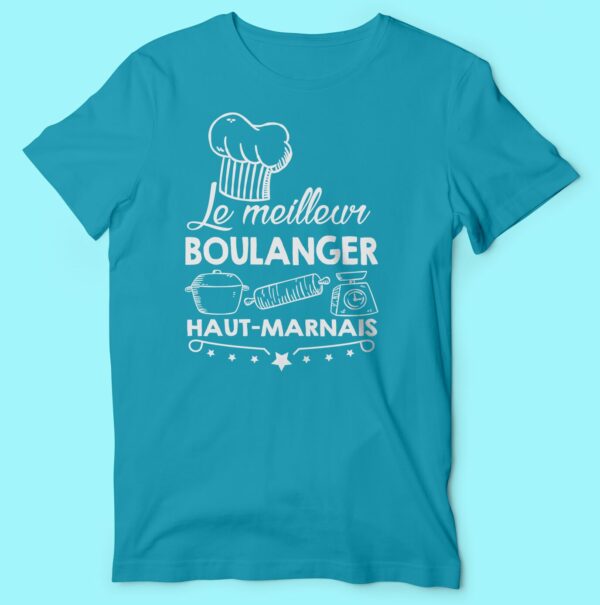 T-shirt "le Meilleur Boulanger Haut-marnais"