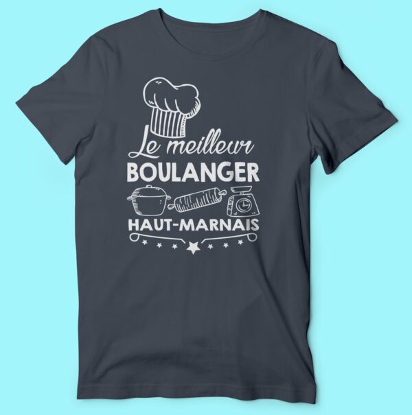 T-shirt "le Meilleur Boulanger Haut-marnais" – Image 5