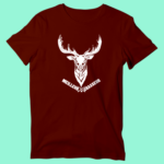 T-shirt Homme "Meilleur chasseur" cerf 13 t shirt homme meilleur chasseur cerf bordeaux