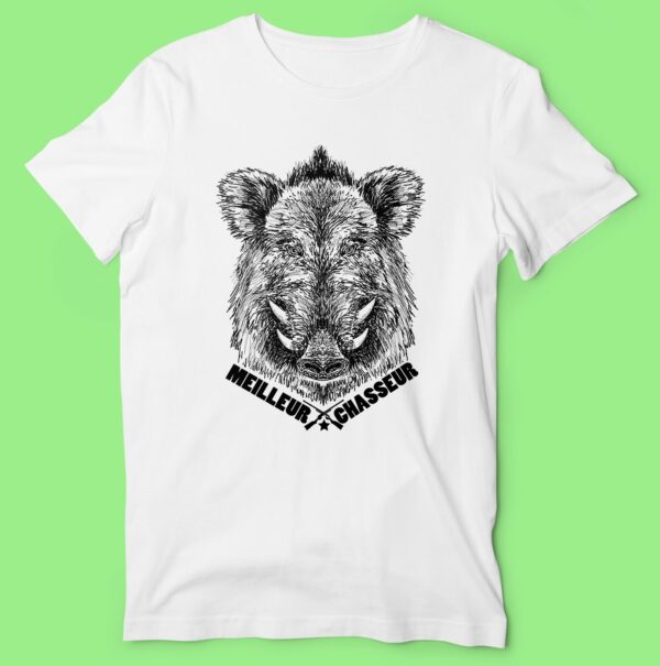 T-shirt "meilleur Chasseur" – Image 6