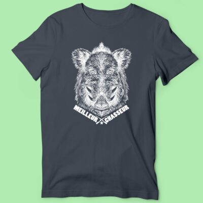 T-shirt Homme "Meilleur Chasseur" sanglier