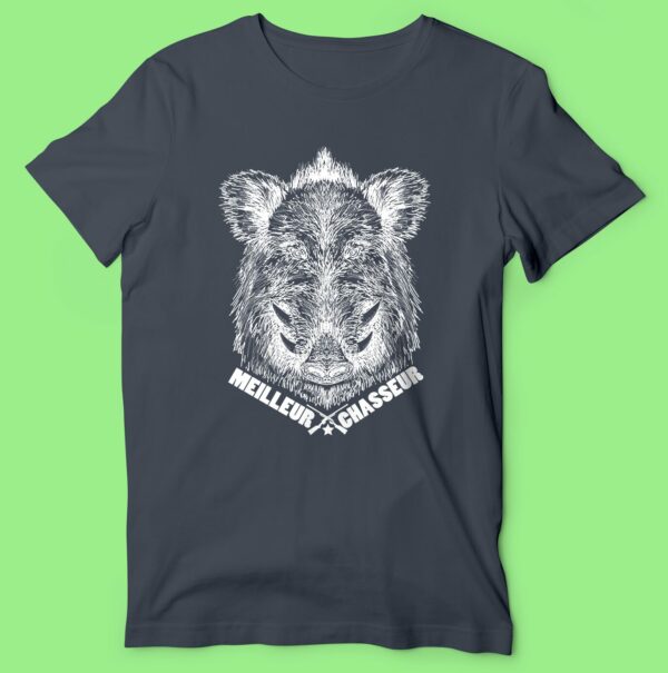 T-shirt "meilleur Chasseur" – Image 4