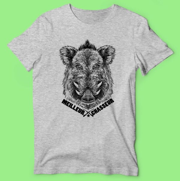 T-shirt "meilleur Chasseur"