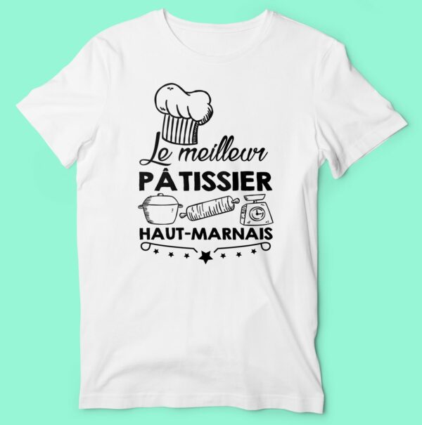 T-shirt  "le Meilleur Pâtissier Haut-marnais" – Image 4