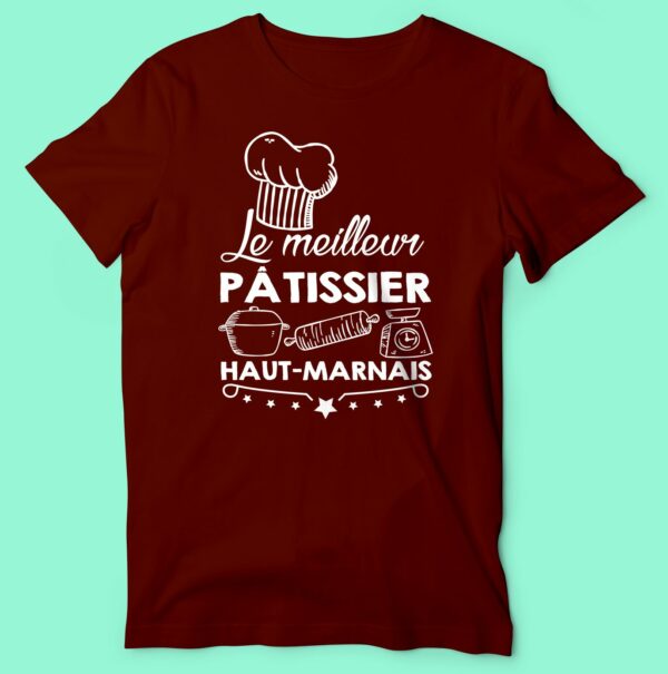 T-shirt  "le Meilleur Pâtissier Haut-marnais" – Image 3