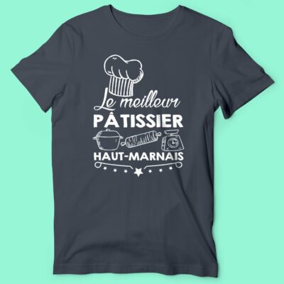 T-shirt  "le Meilleur Pâtissier Haut-marnais"