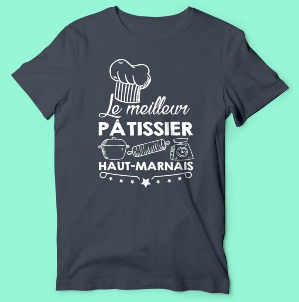 T-shirt  "le Meilleur Pâtissier Haut-marnais"