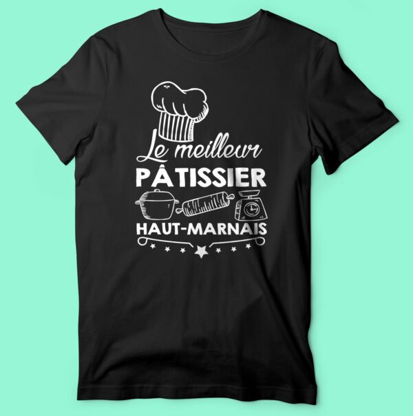 T-shirt  "le Meilleur Pâtissier Haut-marnais" – Image 6