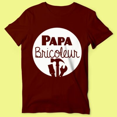 T-shirt  "papa Bricoleur"
