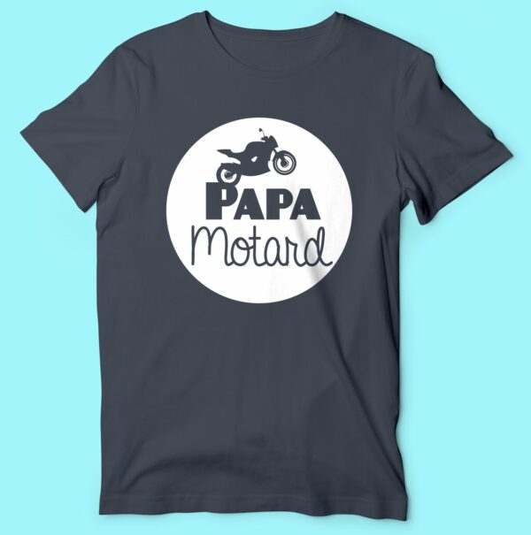 T-shirt  "papa Motard" – Image 5