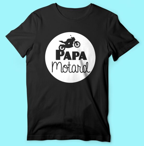 T-shirt  "papa Motard" – Image 6