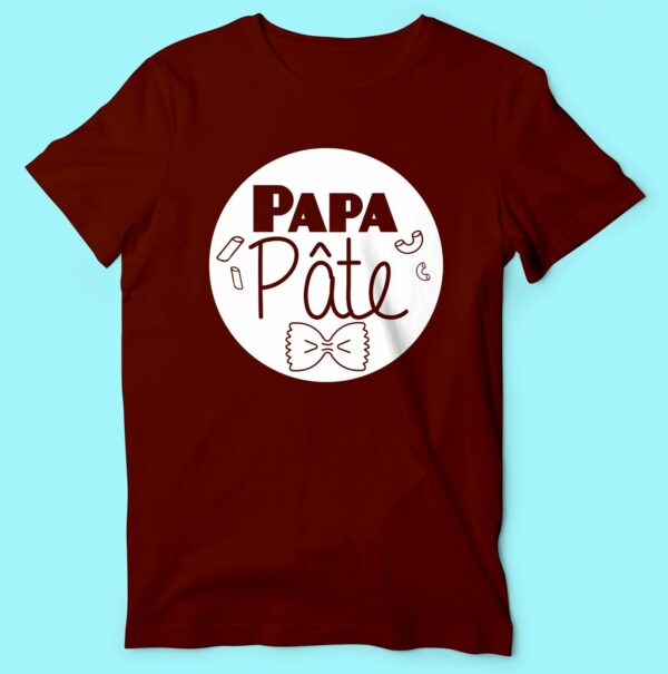 T-shirt  "papa Pate" – Image 2