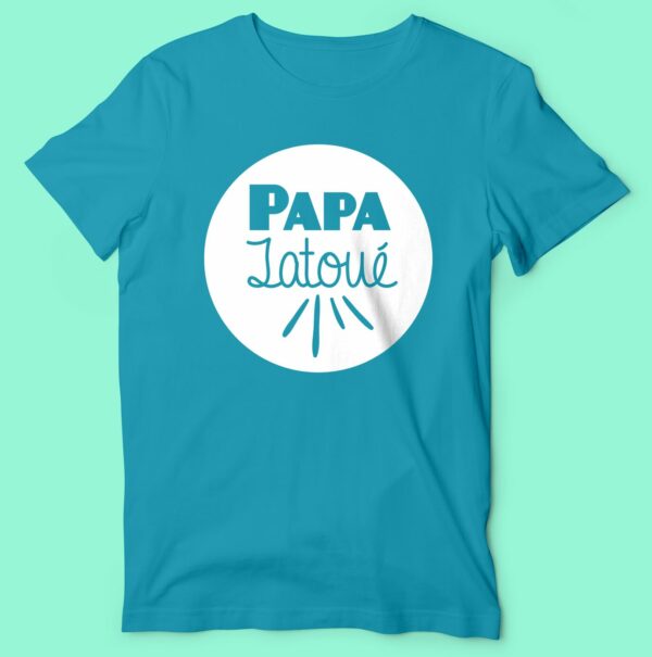 T-shirt  "papa Tatoué" – Image 2