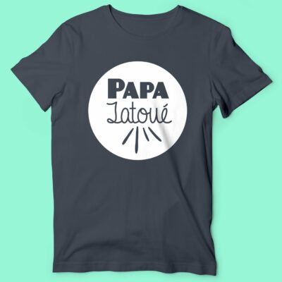 T-shirt  "papa Tatoué"