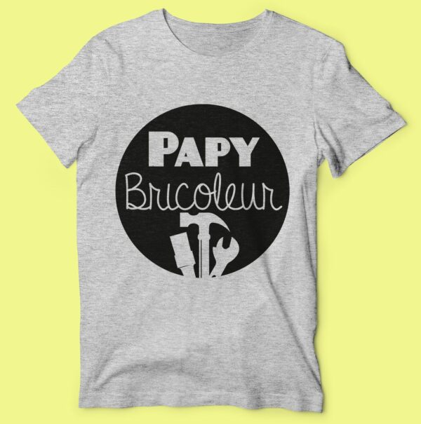 T-shirt "papy Bricoleur" – Image 4