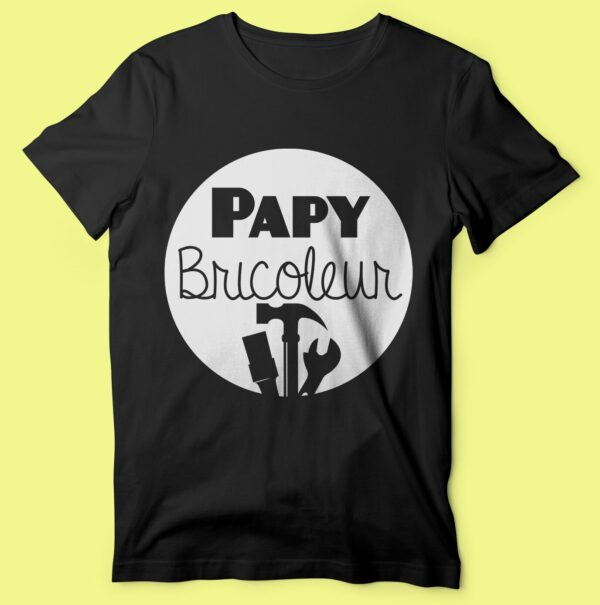 T-shirt "papy Bricoleur" – Image 6