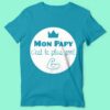 T-shirt "mon Papy C'est Le Plus Fort" – Image 2